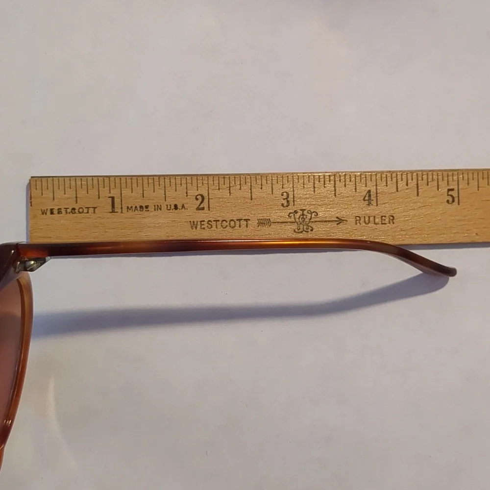 Vintage Women's Brown Tortoise Shell Serengeti Drivers Sun Glasses - Picture 14 of 14